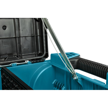 Carro con caja de herramientas Makita Maktrak (azul negro)