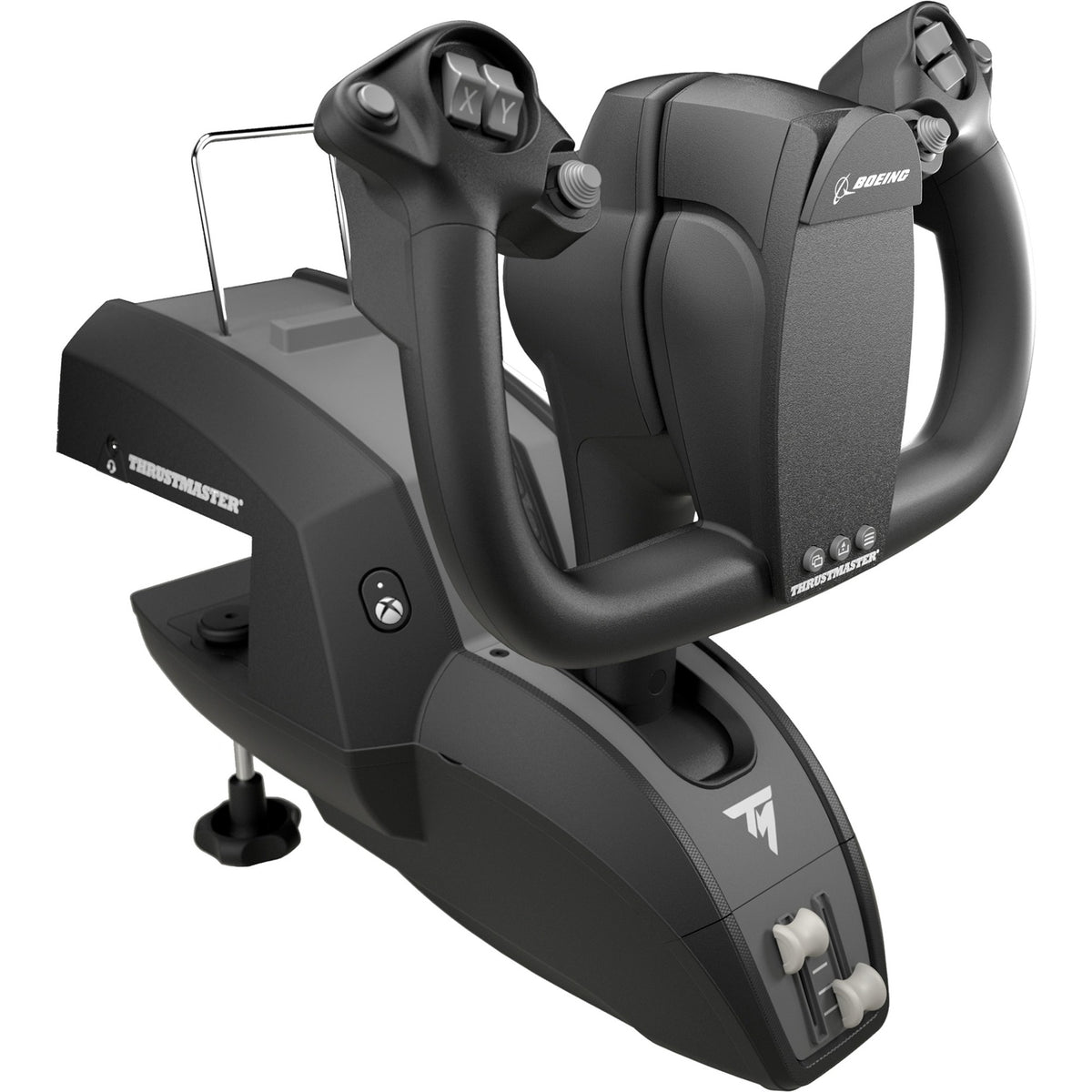 Thrustmaster tca yoke pack conjunto de juegos boeing edition (negro gris, PC, xbox one, xbox series x|s)