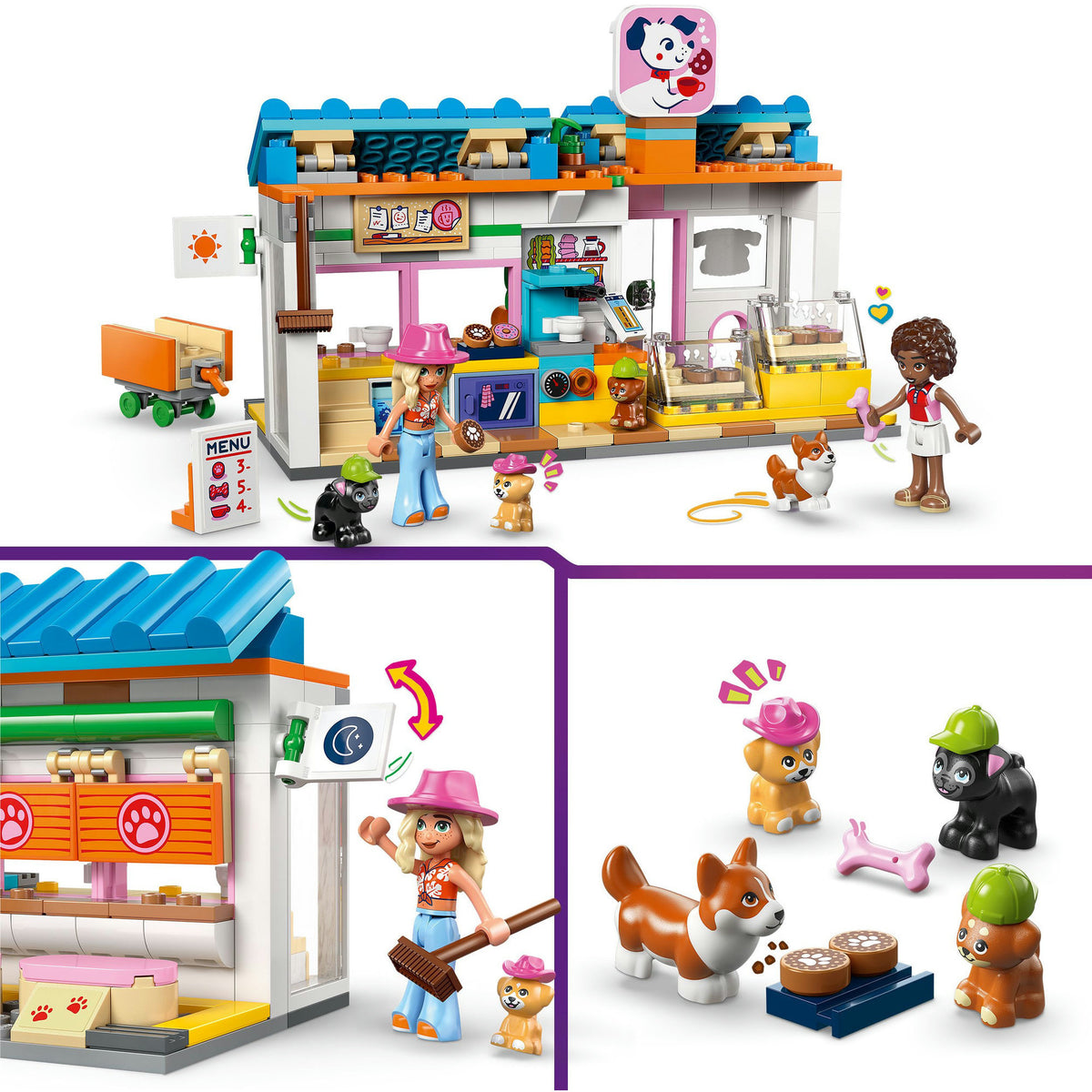 Lego friends 42677 panadería de snacks para perros