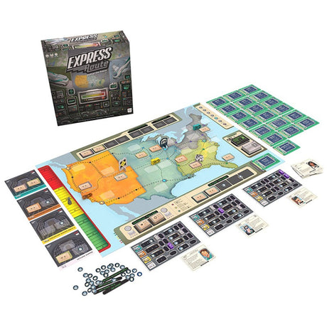 Juego de mesa European Player Network Express Route (inglés, 1 - 4 jugadores, 60 minutos, a partir de 10 años)