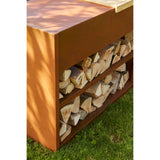 Barbecook nestor buddy de mesa de acero corten
