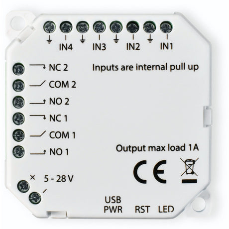Interruptor del módulo Frient io (blanco, zigbee 3.0)