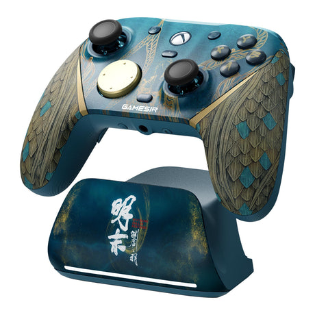 Gamesir g7 pro tri-mode - gamepad versión wuchang (inalámbrico para xbox) (oro azul, xbox series x|s, xbox one, pc, android, steam)