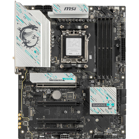 Placa base MSI B850 Gaming Plus WiFi Socket AM5 (RAID, 5GB-LAN, WiFi 7, BT, Sonido, ATX)