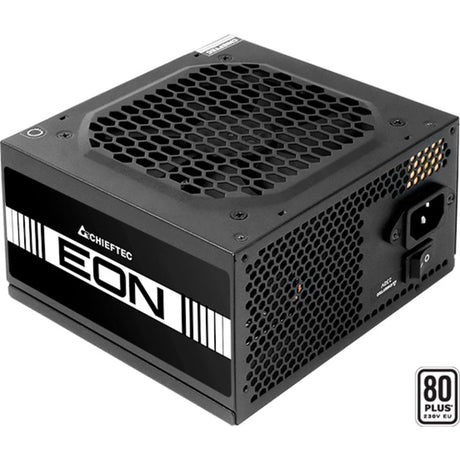 Chieftec eon zpu-500s, fuente de alimentación de 500 vatios (negro, 1x pcie)