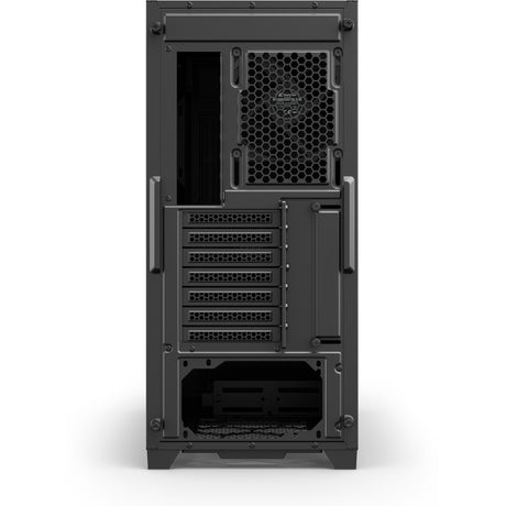 Carcasa de torre midi silenciosa Sharkoon s25 (negro | 2x USB-A | 1x USB-C)