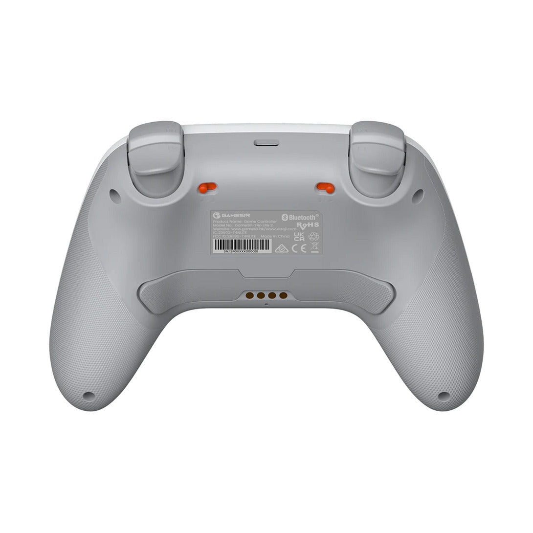 Gamesir Nova 2 Lite Mando de Juegos Inalámbrico Multiplataforma (Blanco, Switch, PC, Android e iOS, Bluetooth 2,4 GHz USB)
