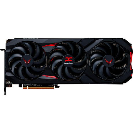 Tarjeta gráfica Powercolor Radeon RX 9070 XT Red Devil 16GB OC (negra, RDNA4, GDDR6, 3x Display Port, 1x HDMI 2.1)