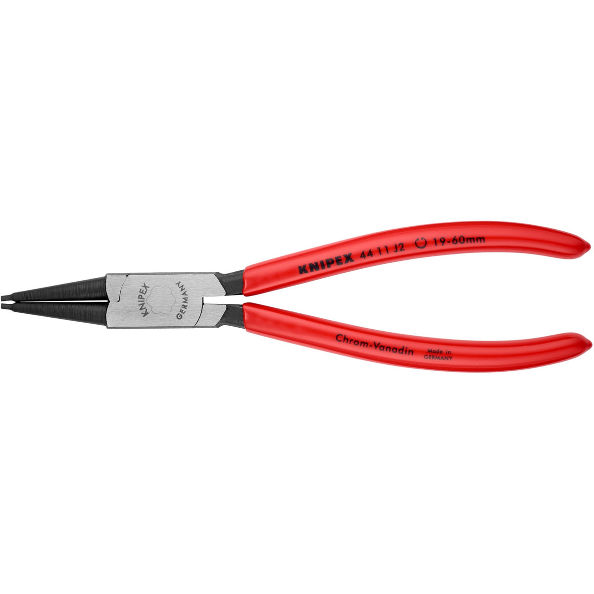 Juego de alicates para arandelas Knipex 001956 (rojo negro, 4 piezas)