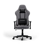 Silla gaming Dxracer prince l de tela gris (gris)