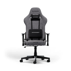 Silla gaming Dxracer prince l de tela gris (gris)