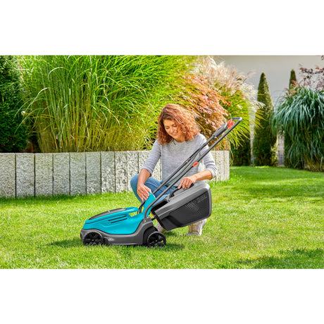 Batería cortacésped Gardena powermax 30 18v p4a lectura incl. cargador 18 v ancho de corte máx. 300 milímetros