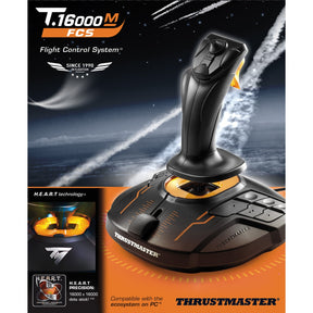 Joystick Thrustmaster t.16000m fcs (negro naranja, pc)