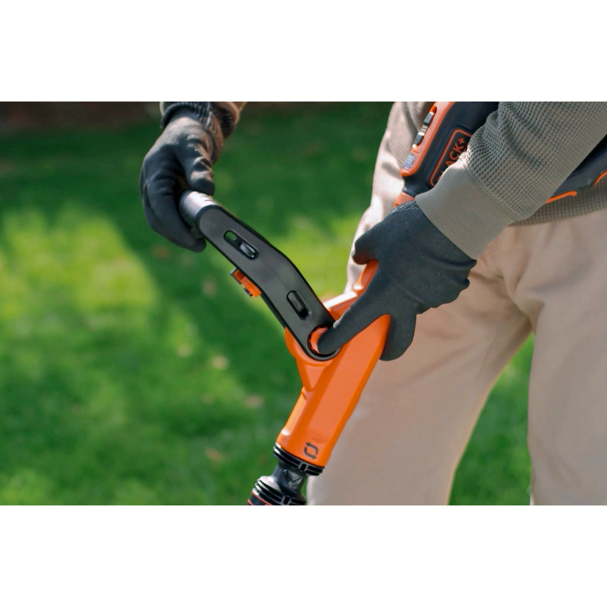 Cable cortacésped black+decker 18v 2.0ah 28cm afs - bcst918d1-qw