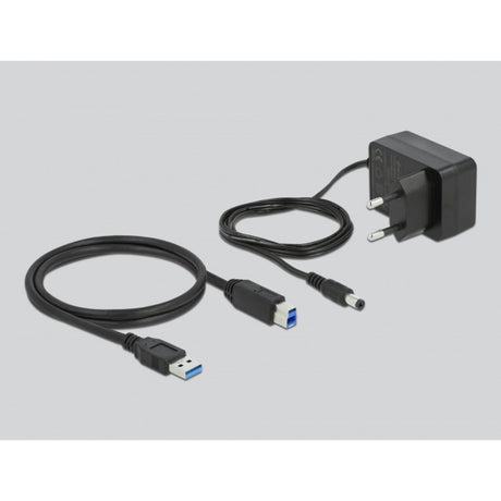 Delock Concentrador USB USB 3.2 gen 1 de 4 puertos (gris)