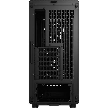 Fractal design north - carcasa de torre midi edición impulso (color madera negra | 2x USB-A | 1x USB-C | vidrio templado)