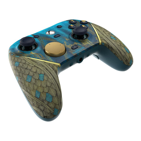 Gamesir g7 pro tri-mode - gamepad versión wuchang (inalámbrico para xbox) (oro azul, xbox series x|s, xbox one, pc, android, steam)