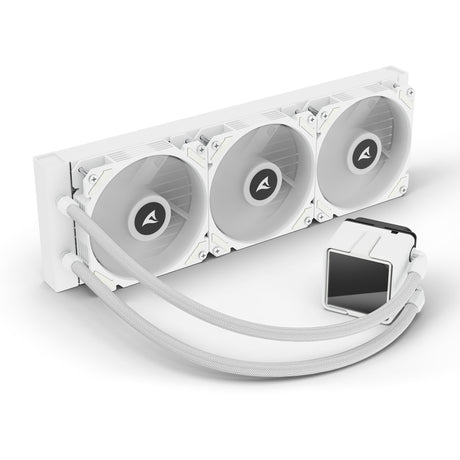 Sharkoon s60 argb refrigeración por agua (blanco, pwm de 4 pines)