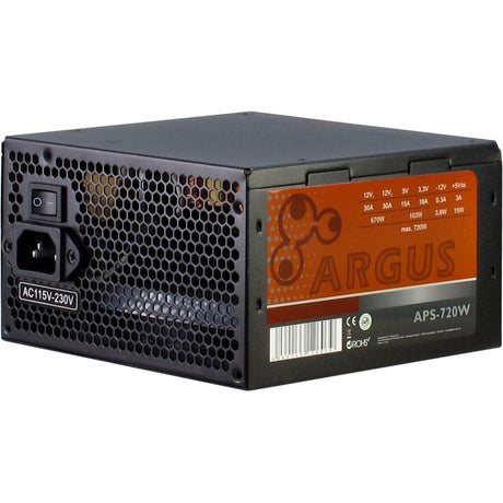 Inter-tech argus aps-720 fuente de alimentación de 720 vatios (negro, 2x pcie)