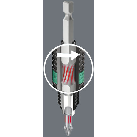 Juego de 1 punta Wera bit-safe 61 bitorsion (61 piezas)