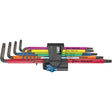 Juego de llaves hexagonales Wera 967 9 tx xl multicolor hf 1 (9 piezas, torx t8 a t40)