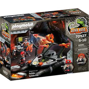 Playmobil dino rise - cometa corp. Juguetes de construcción taladro de demolición (70927)