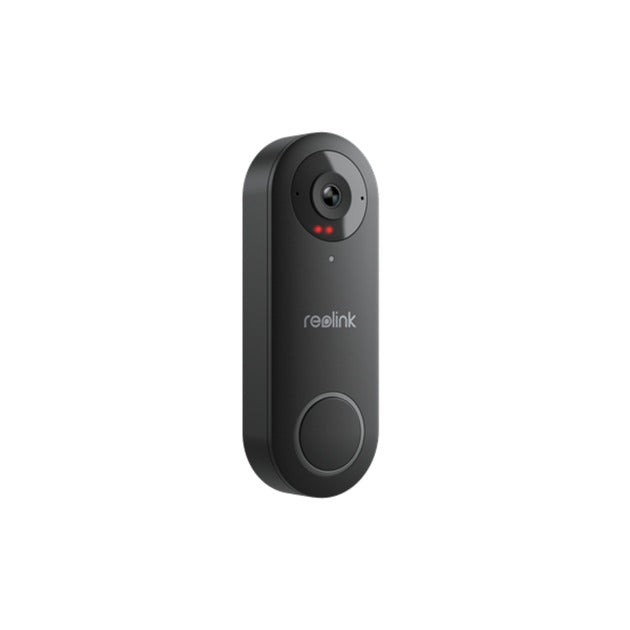 Timbre con video poe con cable Reolink smart 2k+ y timbre (negro)