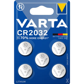 Varta bateria tipo moneda cr2032 litio 3v 5 blister
