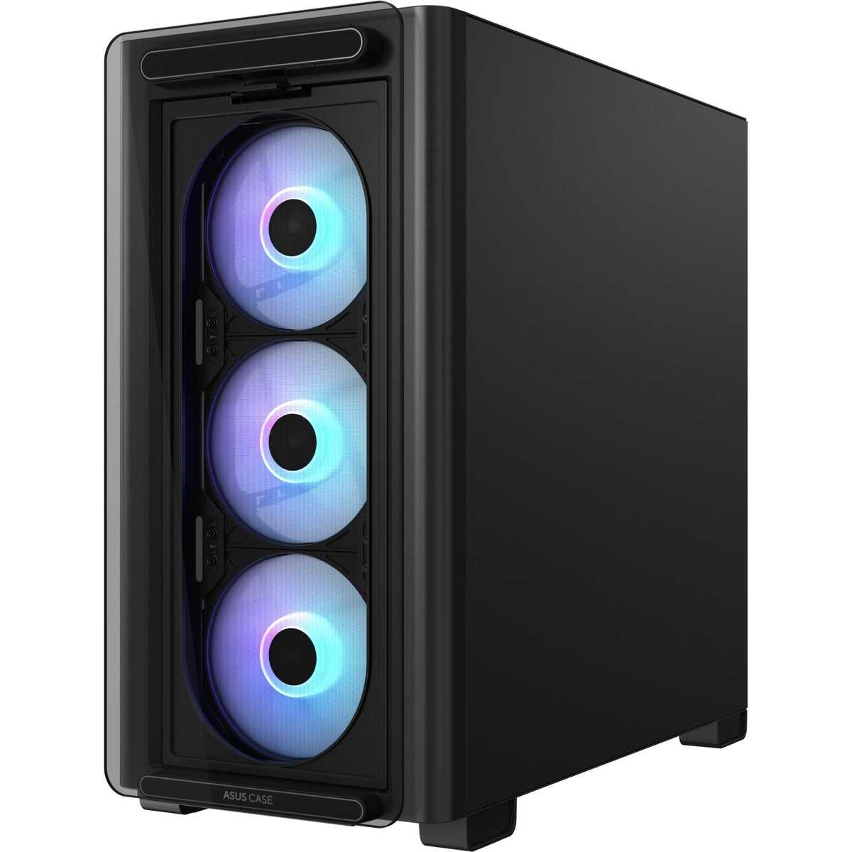 Caja mini torre Asus a23 plus (negro | 2x USB-A | 1x USB-C | RGB | vidrio templado)