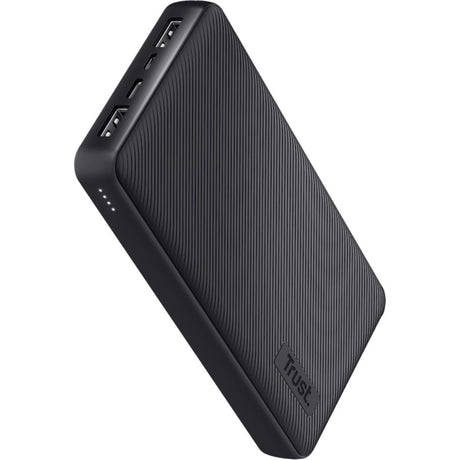 Trust primo batería externa ecológica de 20 000 mah (negro)