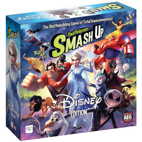 Disney European Player Network Smash Up: Juego de cartas Edition (inglés, 2 jugadores, 30 - 45 minutos, a partir de 14 años)