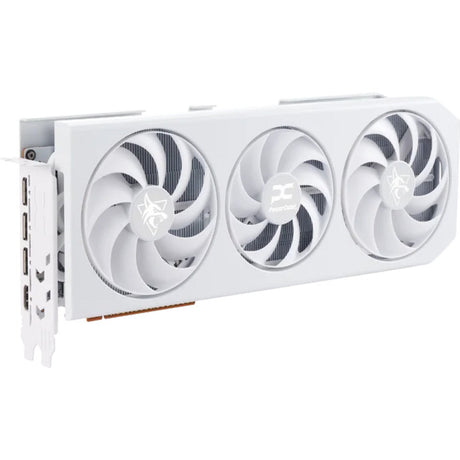Tarjeta gráfica Powercolor Radeon RX 9070 XT Hellhound Spectral White 16GB GDDR6 (blanco, RDNA4, GDDR6, 3x Display Port, 1x HDMI)