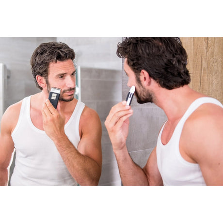 Juego de afeitadoras de viaje Wahl Home Products (blanco y negro, 8 piezas)