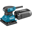 Lijadora orbital Makita 230 v bo4555k (azul negra, en estuche)