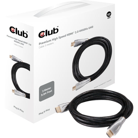 Cable Club 3D HDMI 2.0 premium UHD (3 metros)
