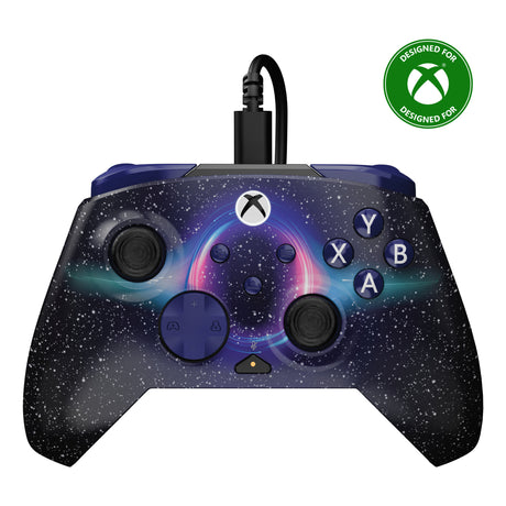 Mando con cable avanzado Turtle Beach Rematch (Dark Cosmos, Xbox Series X|S, Xbox One, PC)