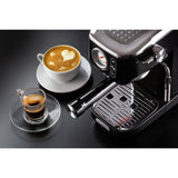 Cafetera espresso Ariete moderna espresso slim 1381 12 (negra)
