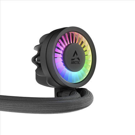 Arctic Liquid Freezer III Pro 280 A-RGB Refrigeración por agua (negro, conector de ventilador PWM de 4 pines)