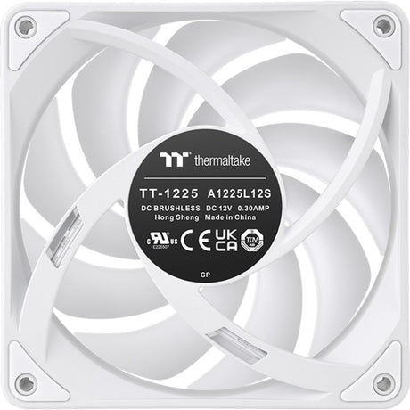 Thermaltake ct120 ex inversa argb sync ventilador de refrigeración para pc nieve (paquete de 3 ventiladores) ventiladores de caja (blanco, 3 piezas, 120 x 120 x 25 mm, pwm)