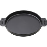 Molde para hornear bolitas de pan esmaltado The Windmill (negro, 5,7 litros)