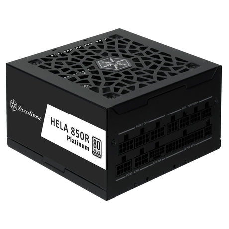 Fuente de alimentación modular Silverstone hela 850r platinum de 850 vatios (negro, 4x pcie)