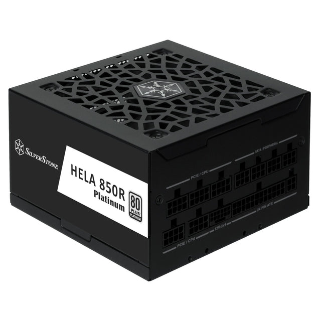 Fuente de alimentación modular Silverstone hela 850r platinum de 850 vatios (negro, 4x pcie)
