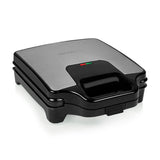 Sandwichera Princess sandwichera suprema xxl (acero inoxidable negro, acero inoxidable | revestimiento antiadherente | 1600 w)