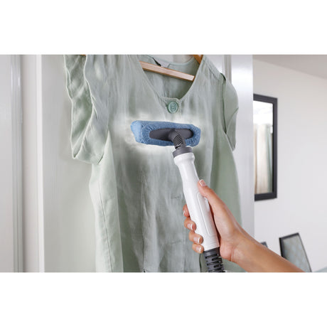 Black+decker fsmh1321 mopa a vapor 1600w con 6 accesorios limpiadora a vapor (blanco azul-gris)