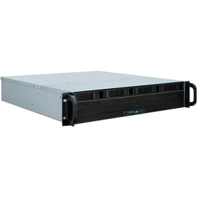 Carcasa para rack sata inter-tech ipc 2u-2404l (negro | 2x usb-a)