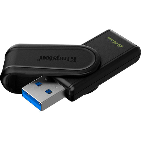 Memoria USB Kingston Data Traveler Exodia S 64 GB (negro, DTXS 64 GB)