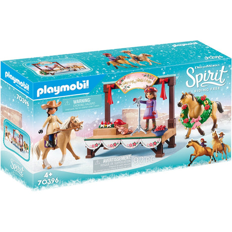 Playmobil Spirit - Juguete de Construcción Concierto de Navidad (70396)