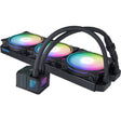 Alphacool eisbaer pro aurora 420 refrigeración por agua (negro)