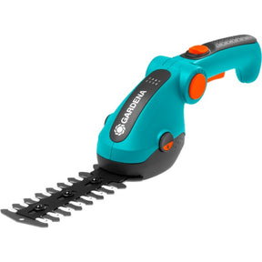 Tijeras para arbustos con batería Gardena, tijeras para césped Comfortcut Li (negro turquesa, incl. batería de iones de litio de 3,0 Ah)