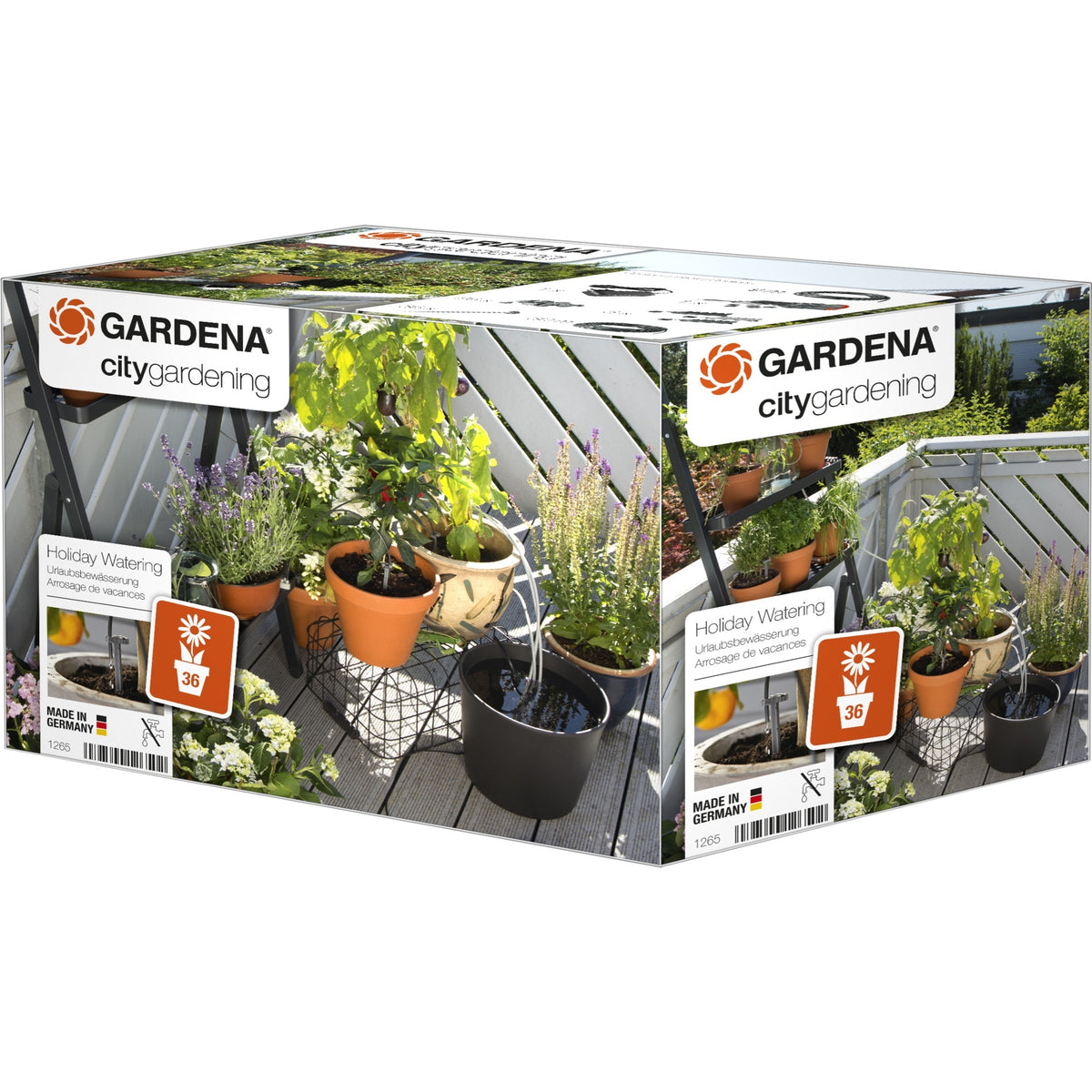 Gardena - Juego de riego para vacaciones con ordenador (gris, 1265-20)